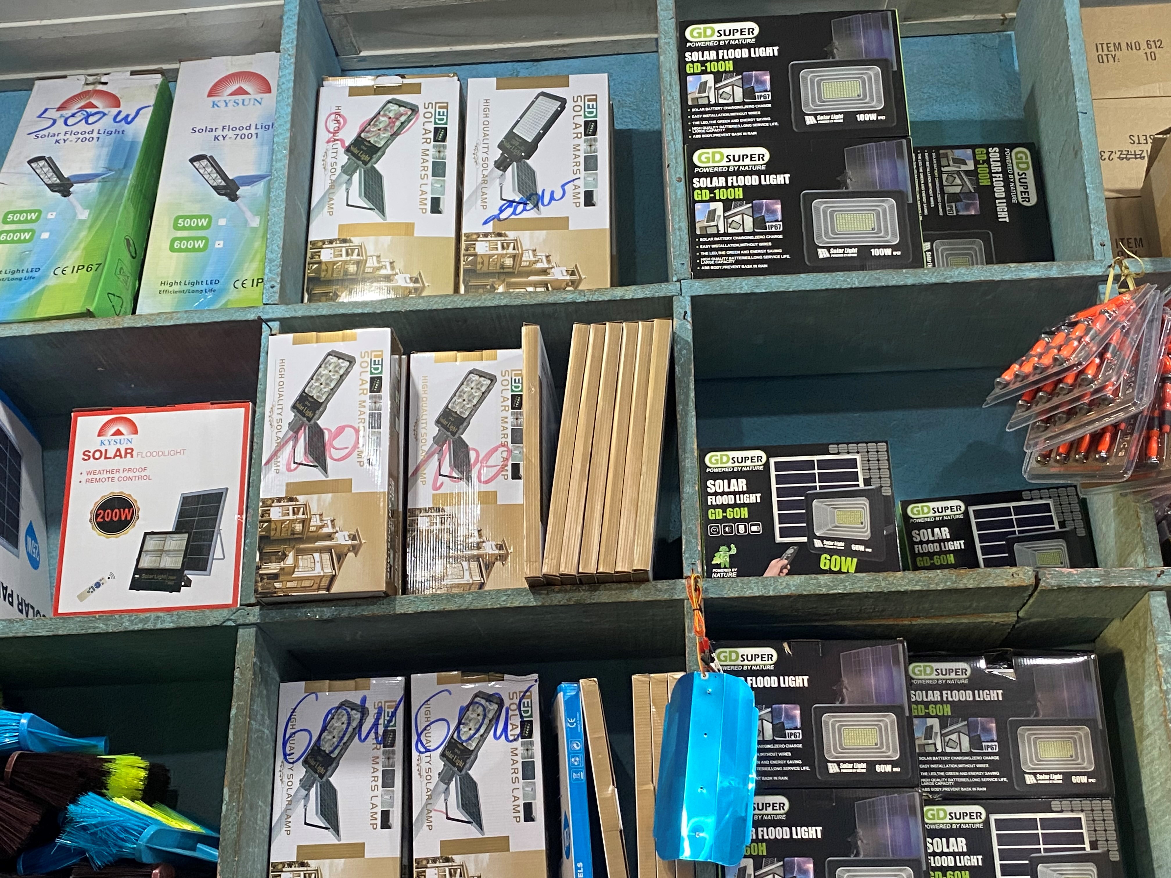 Coupures d’électricité: La ruée sur les matériels solaires